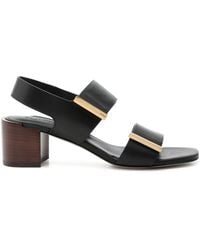 Tod's - Leather Strappy Sandals Shoes - Lyst