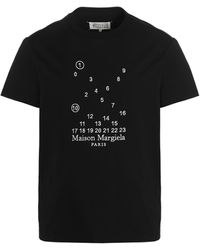Maison Margiela - Logo Embroidery T-shirt - Lyst