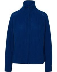 360cashmere - 'chloe' Turtleneck Sweater In Blue Cashmere Blend - Lyst
