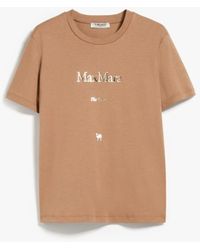 Max Mara - Jersey T-shirt With Print - Lyst