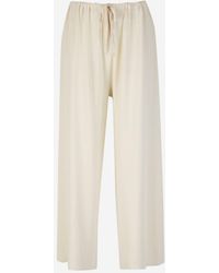 The Row - Wide Delphine JOGGERS - Lyst