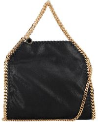 Stella McCartney - Falabella Mini Tote Bag With-Chain - Lyst