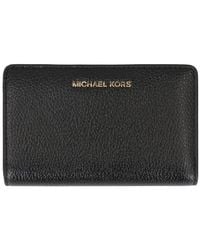 MICHAEL Michael Kors - Empire Leather Wallet - Lyst