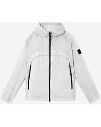 Stone Island - Technical Hooded Jacket - Lyst