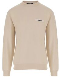 Jacquemus - Minimalist Crew Neck Sweatshirt - Lyst
