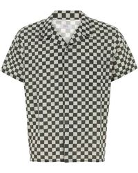 ERL - And Bowling Shirt With Check Motif - Lyst