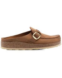 Birkenstock - Buckley Oiled Leather Moccasin Clogs - Lyst