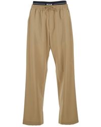 MSGM - Pantalone/Pants - Lyst