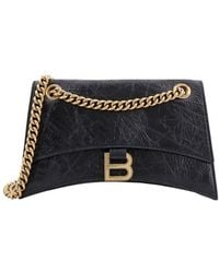 Balenciaga - Small Leather Crush Bag - Lyst