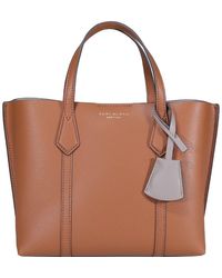 Tory Burch Brown Leather Perry Tote