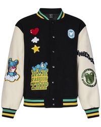 INBETWEENERS - Vanilla Varsity Jacket - Lyst