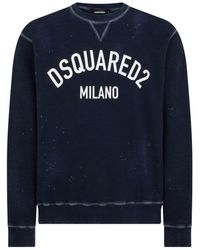 DSquared² - Sweaters Blue - Lyst
