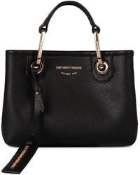 Emporio Armani - Small Eco-Leather Handbag - Lyst