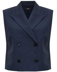 Theory - Peak Db Vest.City Tw - Lyst