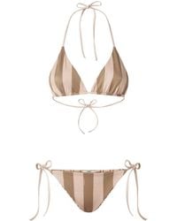 Fendi - Reversible Lycra Bikini Swimsuit - Lyst