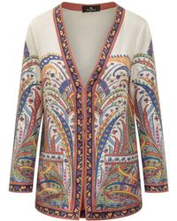 Etro - Jacket With Print - Lyst
