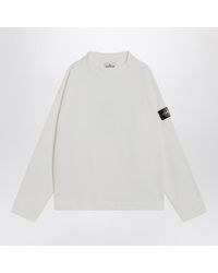 Stone Island - Crater Neck Sweatshirt - Lyst