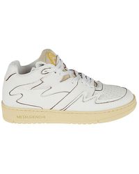 METAL GIENCHI - Neon Leather Sneakers - Lyst