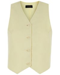 ANDAMANE - Vest With Buttons - Lyst