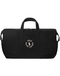 Polo Ralph Lauren - Cotton Duffle Bag With Embroidered Logo - Lyst