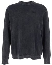DIESEL - 'K-Bennie' Crewneck T-Shirt With Logo Embroidery On The Front - Lyst