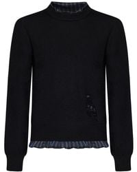 Maison Margiela - Distressed Sweater - Lyst
