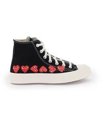 COMME DES GARÇONS PLAY - Multi Heart Converse X Hi-Top Sneakers - Lyst