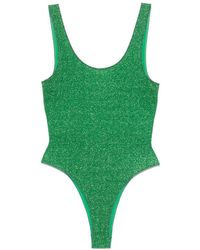 Oséree - Lumiere Lurex Sporty Maillot - Lyst