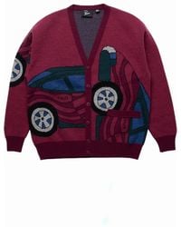 Parra - No Parking Knitted Cardigan - Lyst