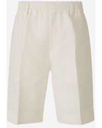 Burberry - Plain Tailored Bermuda Shorts - Lyst