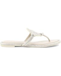 Tory Burch - "miller Knotted Pave" Sandals - Lyst