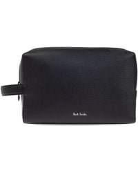 Paul Smith - Leather Washbag - Lyst