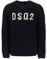 DSquared² - Dsq2 Wool Sweater - Lyst