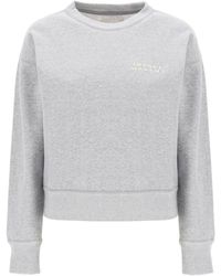 Isabel Marant - Shad Sweatshirt With Logo Embroidery - Lyst