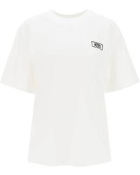 ROTATE BIRGER CHRISTENSEN - T Shirt With Logo Embroidery - Lyst