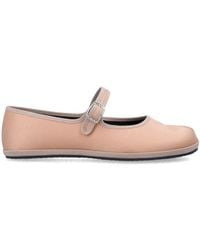 DROGHERIA CRIVELLINI - Fu-Tabi Satin Flat - Lyst