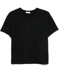 TOTEME - Cotton Blend T-Shirt - Lyst