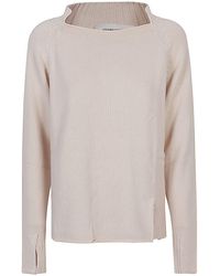 Liviana Conti - Cotton Crewneck Sweater - Lyst