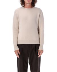 Lanvin - Knit Crewneck Sweater - Lyst