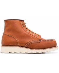 Red Wing - Wing Shoes Classic Moc Leather Ankle Boots - Lyst