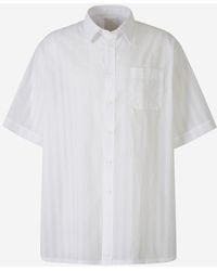 Givenchy - Striped Chiffon Shirt - Lyst