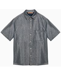 DARKPARK - Denim Short-Sleeved Shirt - Lyst