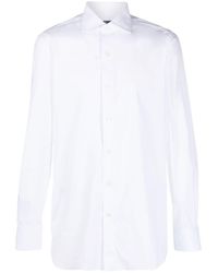 Finamore 1925 - Regular Fit Cotton Shirt - Lyst