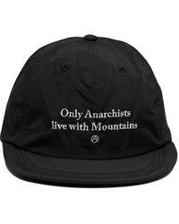 Mountain Research - "Only Anarchist Live With Mountains" Hat - Lyst