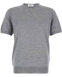 Lardini - Ribbed Crewneck Sweater - Lyst