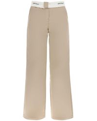 Palm Angels - Reversed Waistband Chino Pants - Lyst