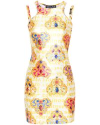 Versace - Baroque Pattern Dress - Lyst