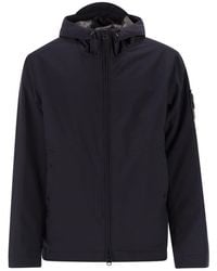 Stone Island - Padded Jacket With Waterproof And Windproof Membrane - Lyst