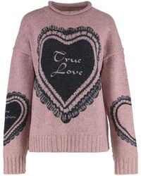 Acne Studios - Crew-Neck Wool Sweater - Lyst