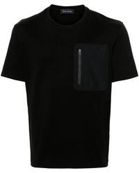 Herno - Tshirt With Pocket - Lyst